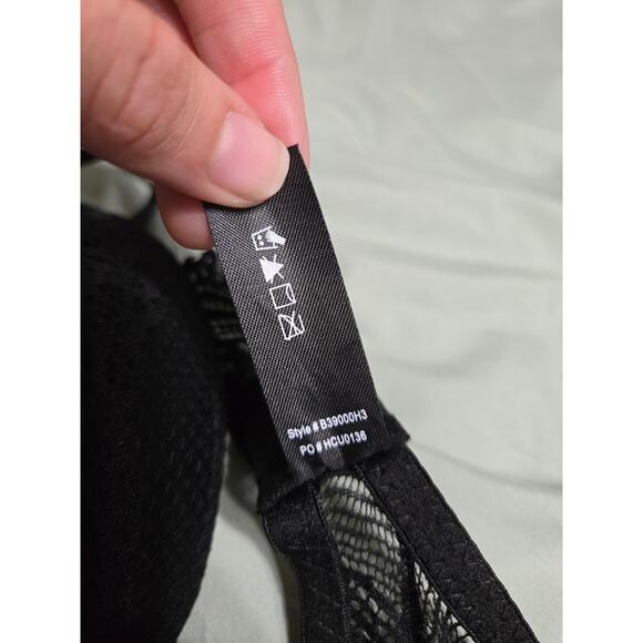 International intimates 34C women's lace black push up bra - Picture 9 of 9